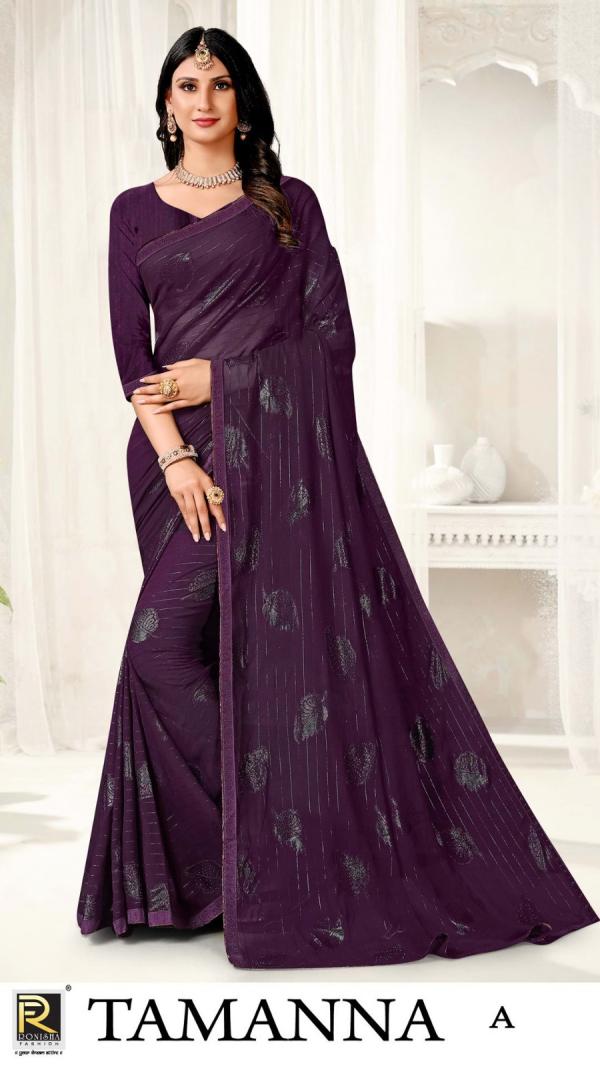 Ronisha Tamanna Fancy Exclusive Designer Saree Collection